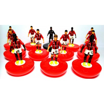 Subbuteo Andrew Table Soccer AC Milan 2021-22 on Classic Hasbro bases